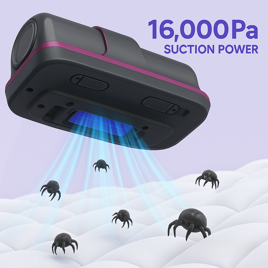 HyperVac - Handheld UV Dust & Mite Cleaner