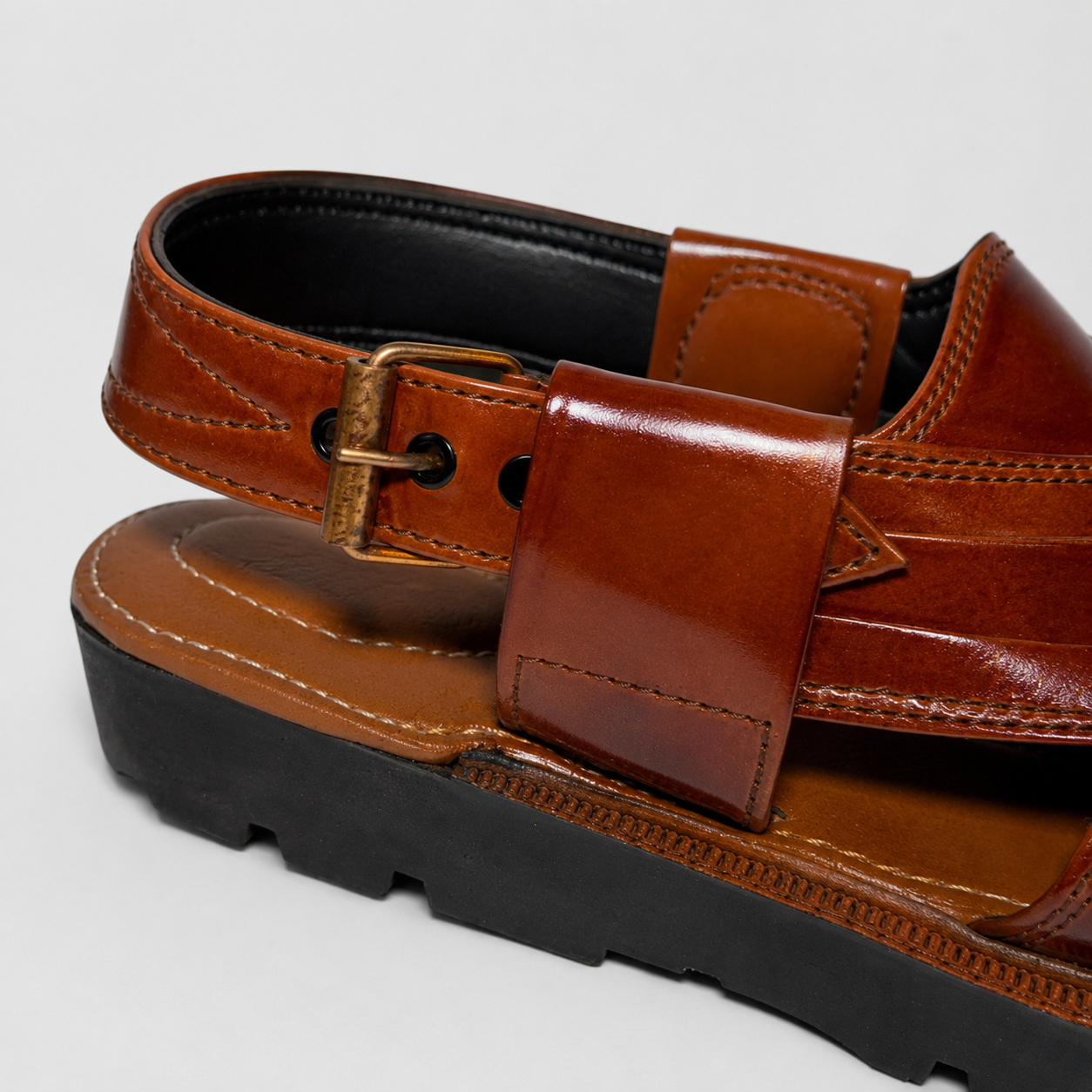 Handmade Nirozi Chappal - Men
