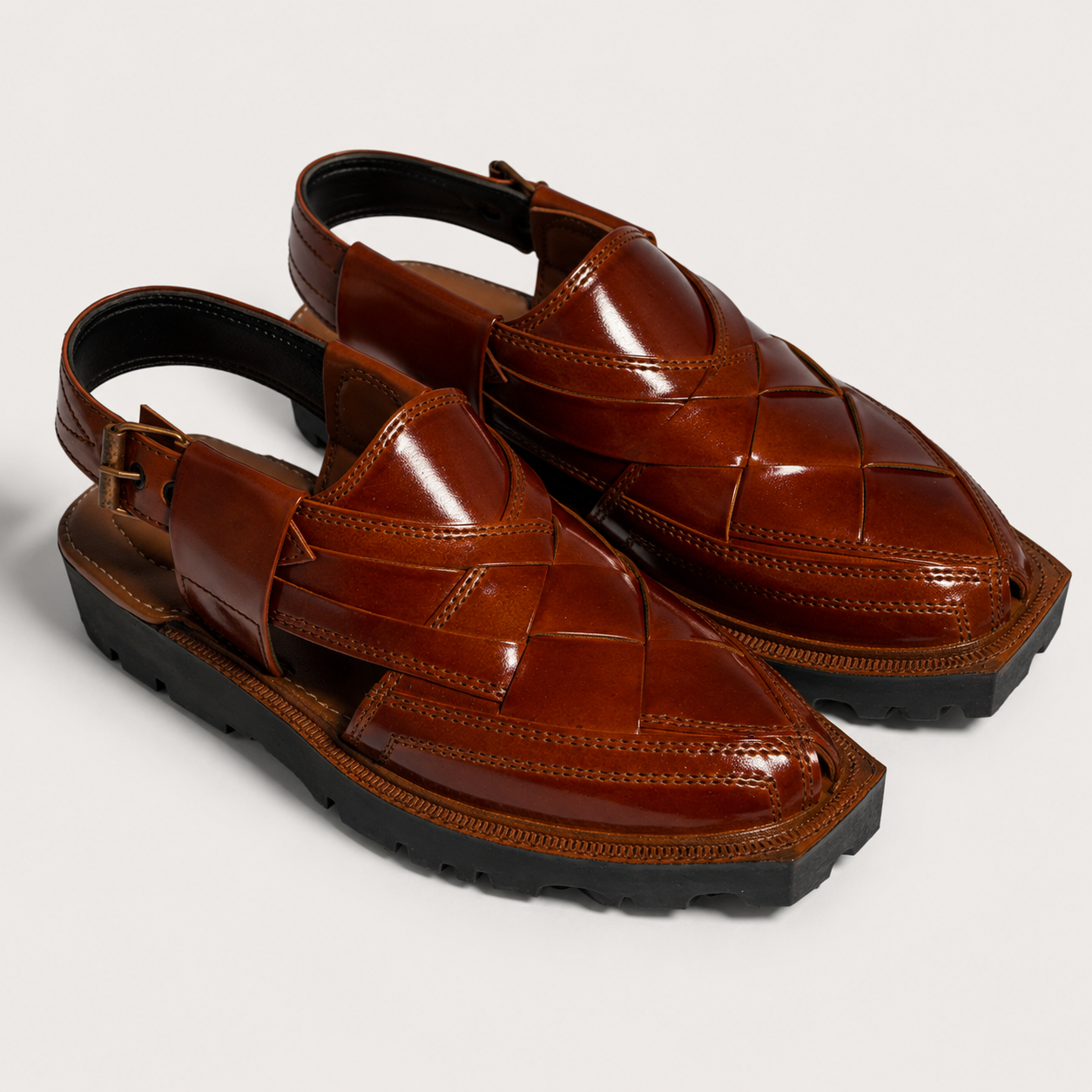 Handmade Nirozi Chappal - Men