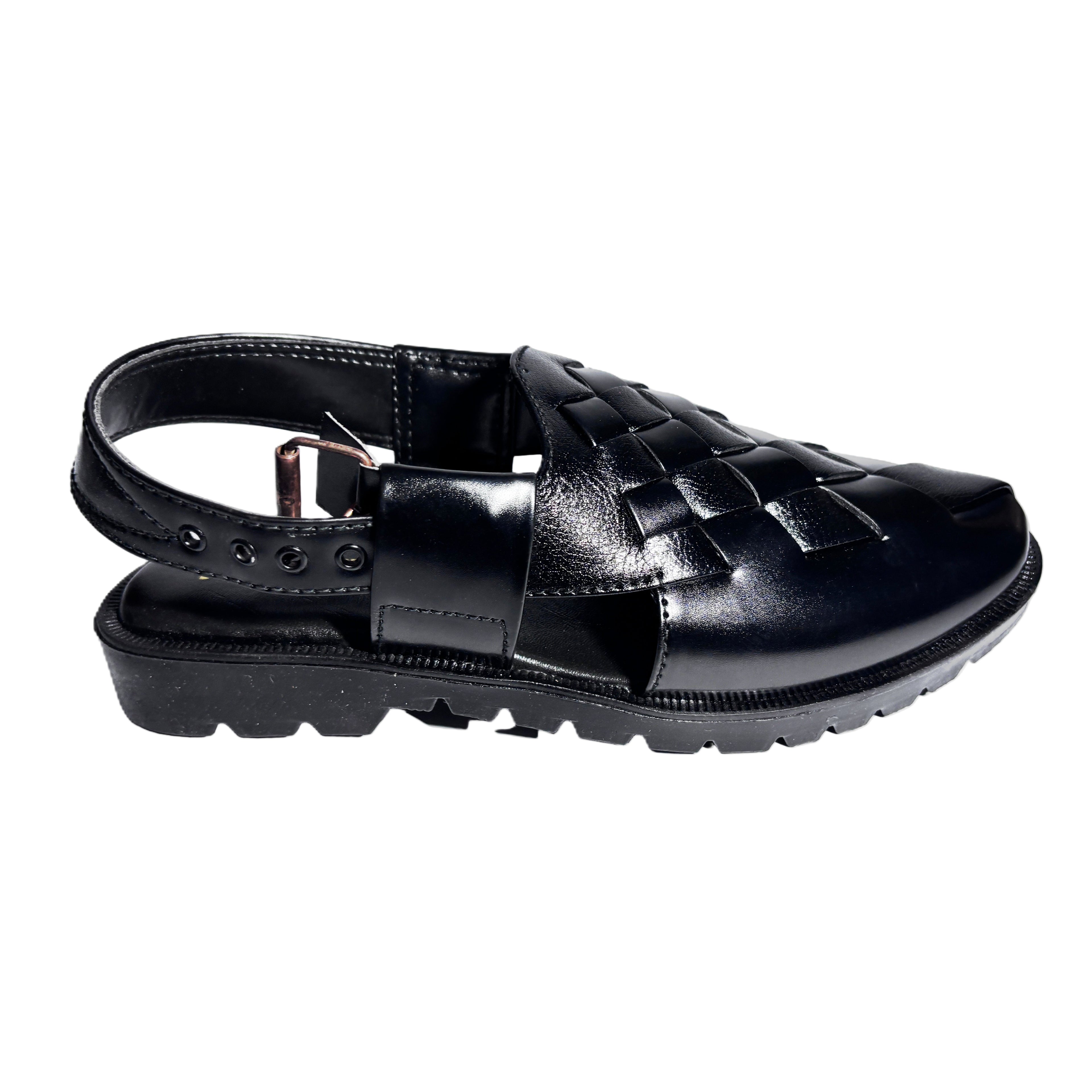Woven Peshawari Chappal - Men