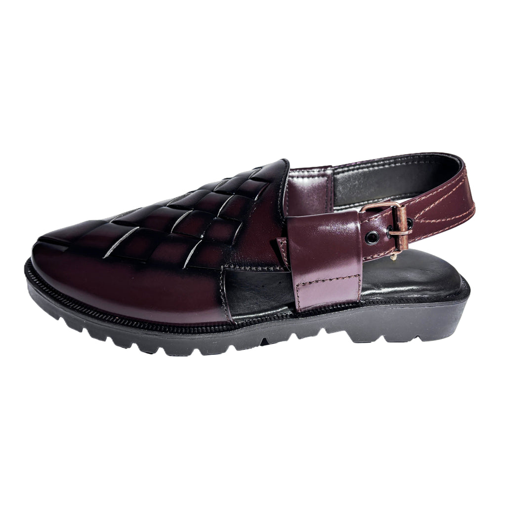 Woven Peshawari Chappal - Men