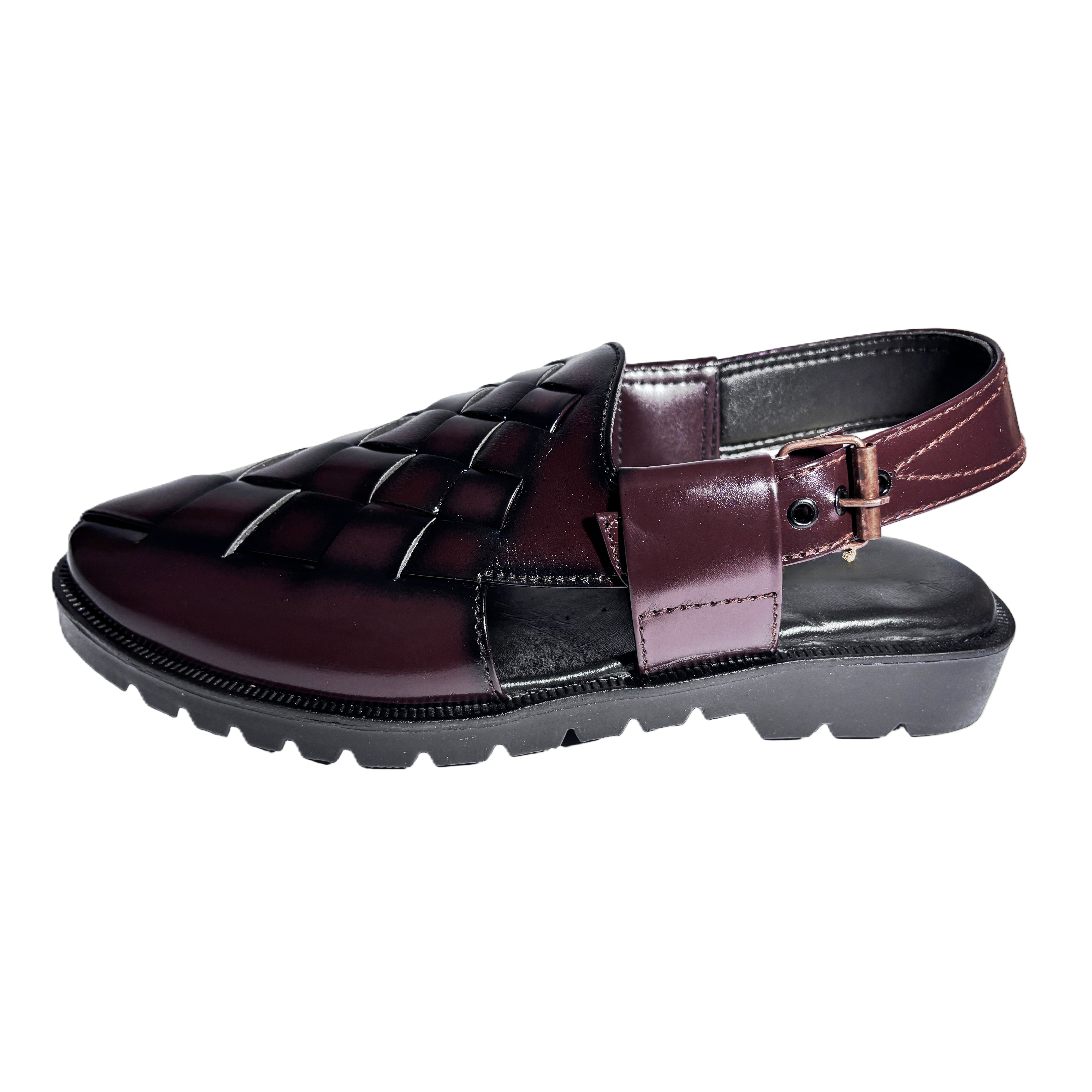 Woven Peshawari Chappal - Men