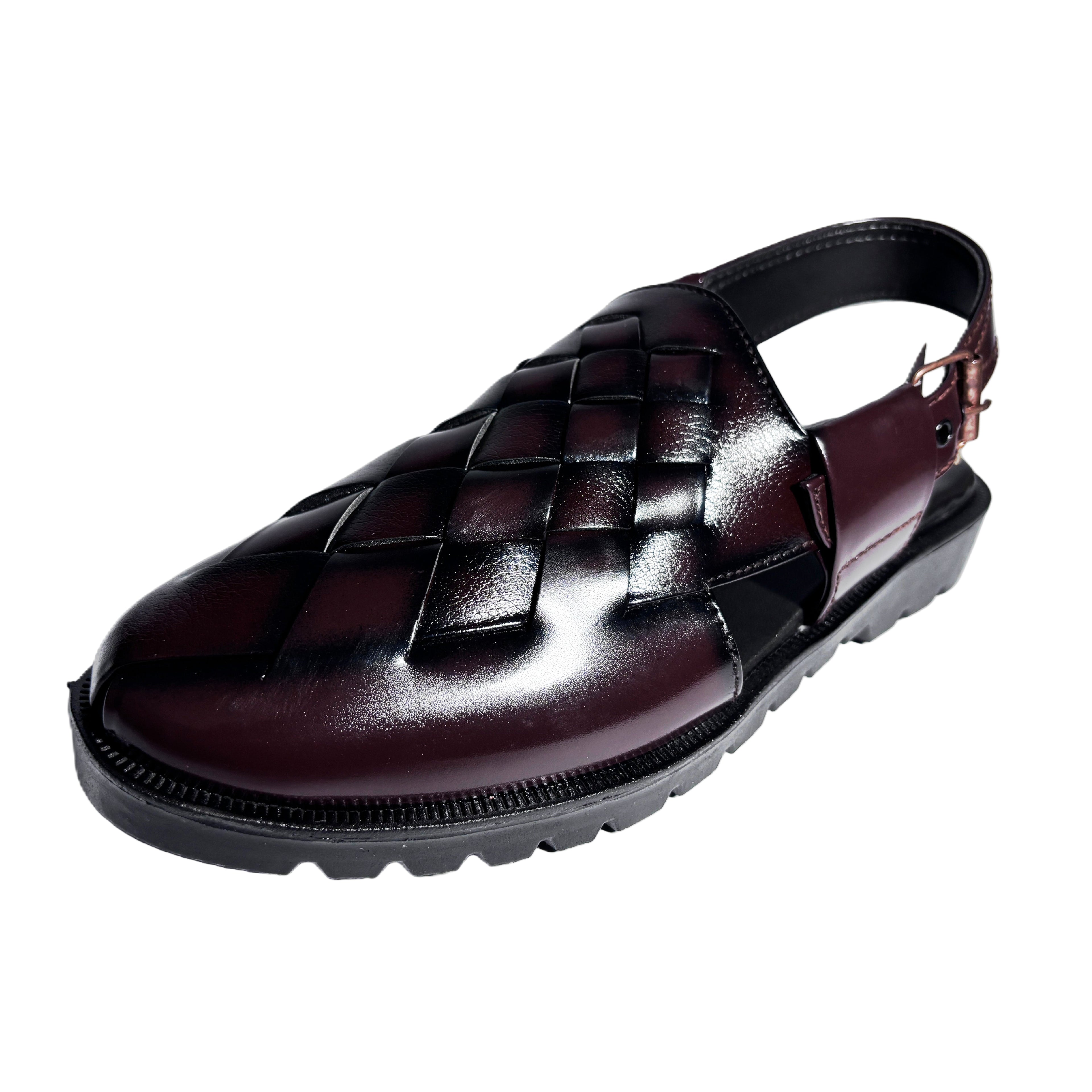 Woven Peshawari Chappal - Men