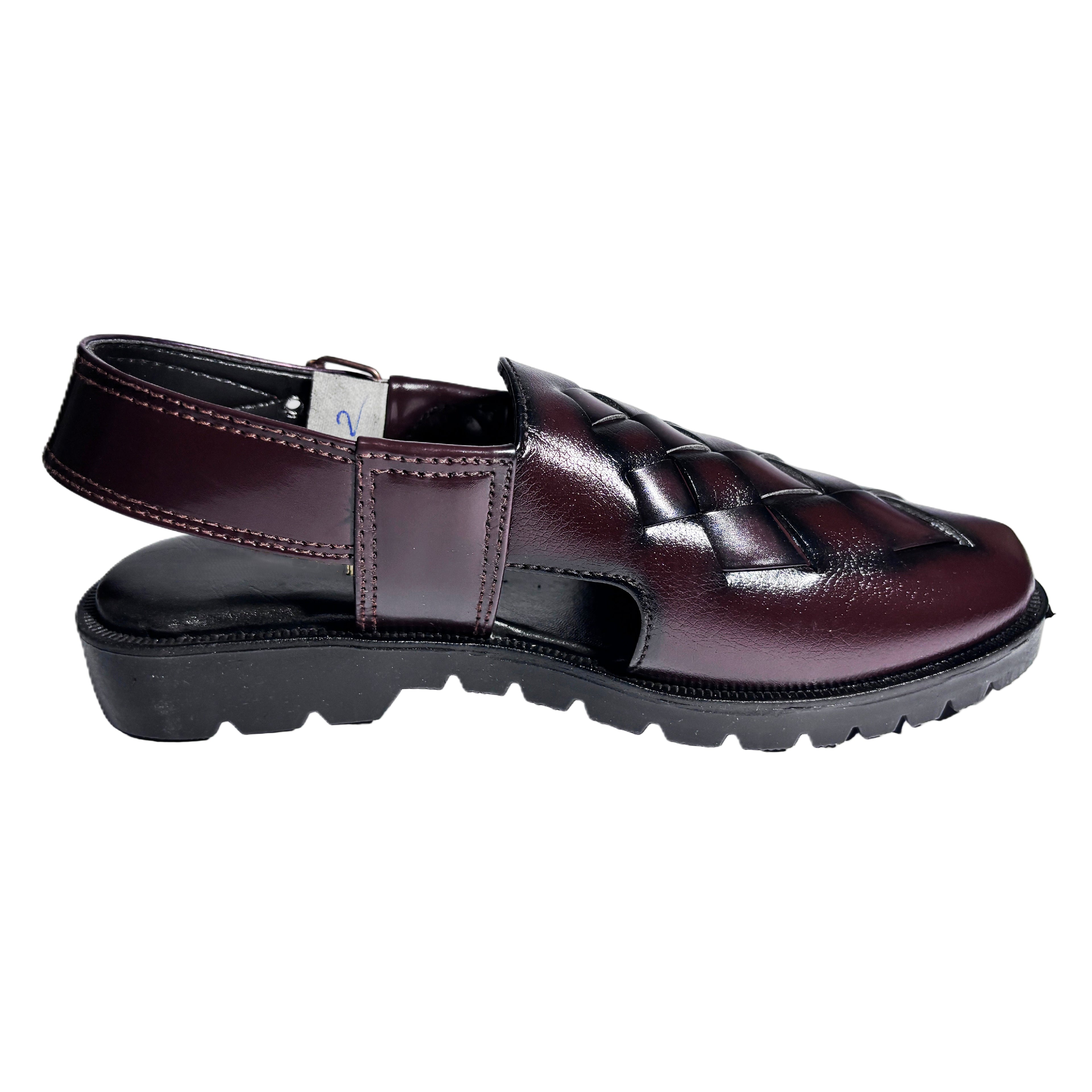 Woven Peshawari Chappal - Men