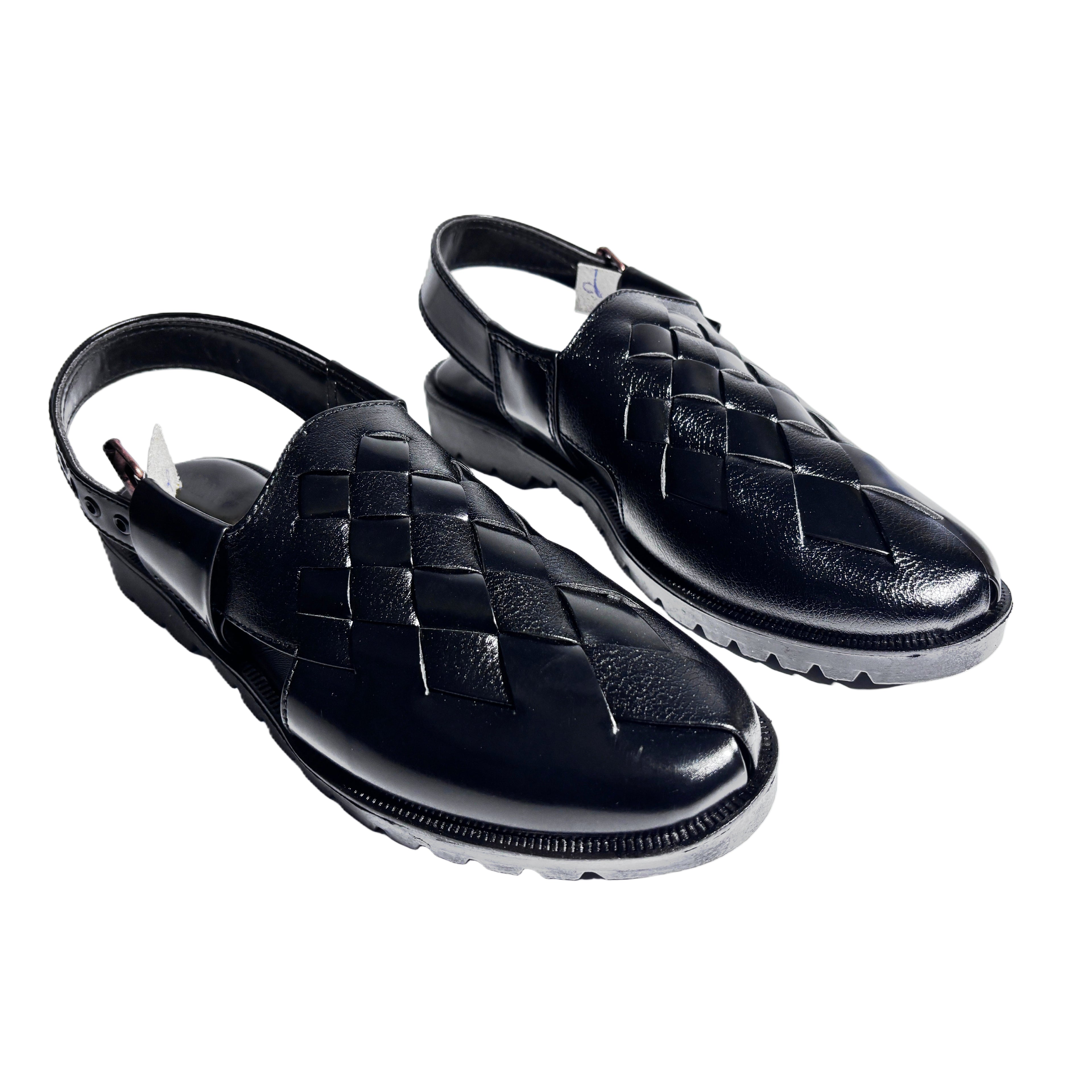 Woven Peshawari Chappal - Men