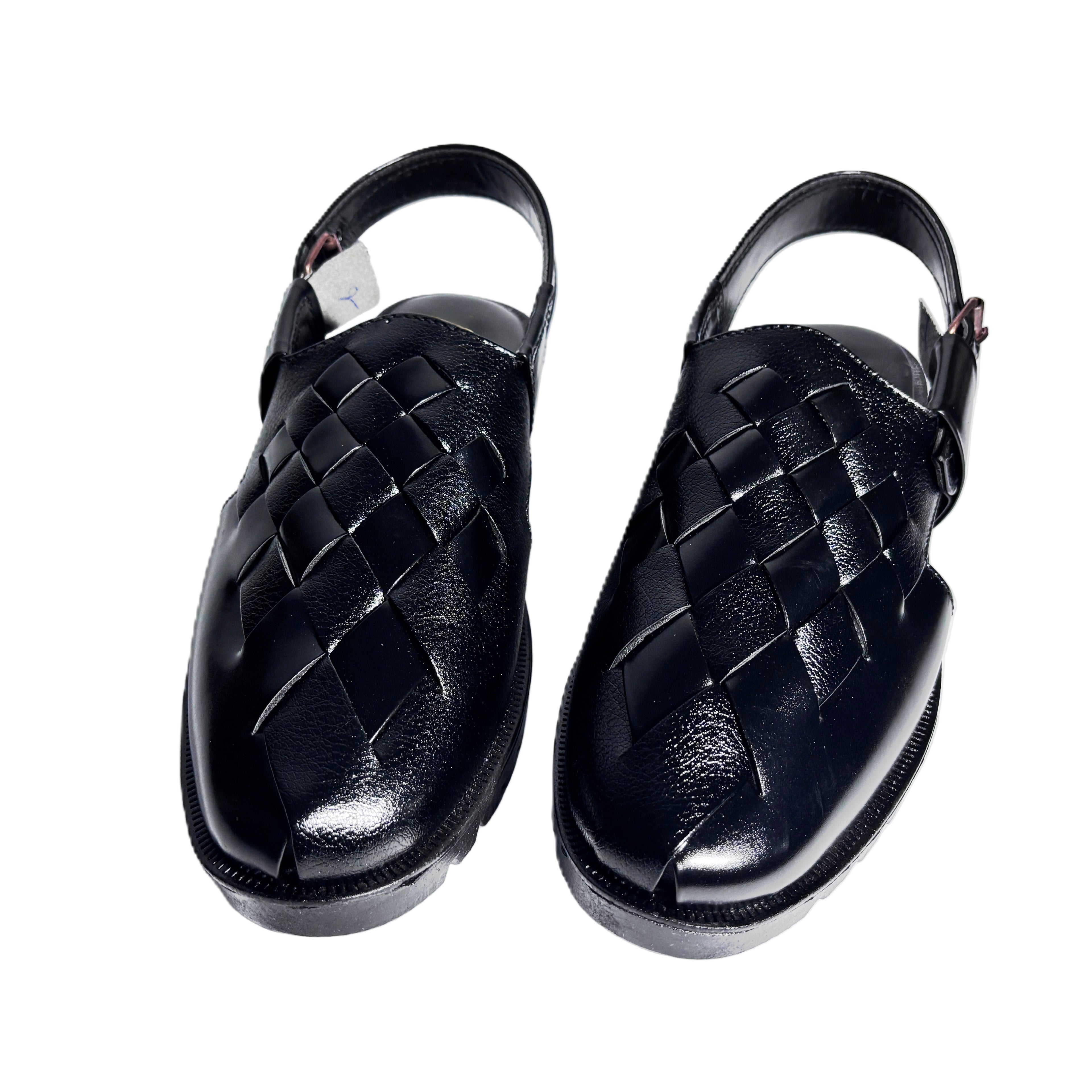 Woven Peshawari Chappal - Men